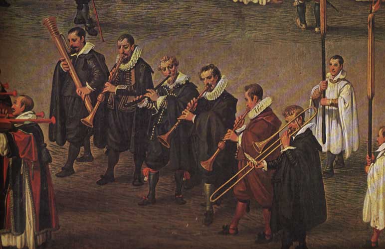 Baroque wind deals instruments